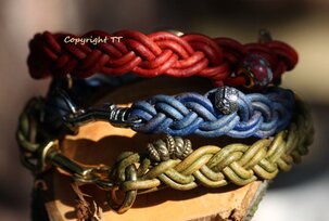 Schmuckhalsband Rundleder 3mm mit Perle